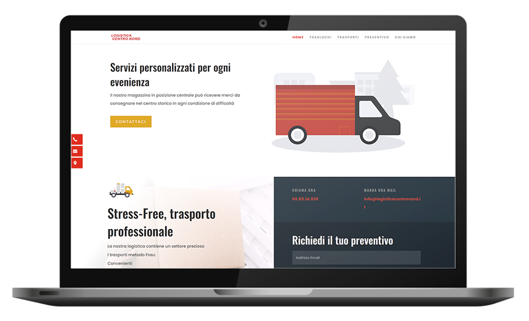 traslochi frau logistica centro nord sito internet agenzia web agency roma italia nabla