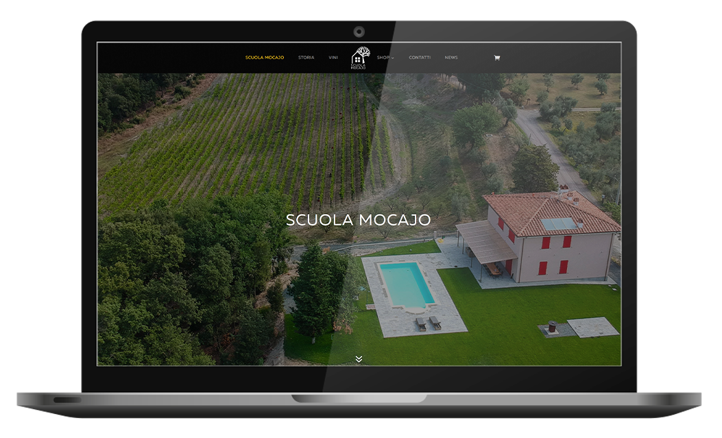 scuola mocajo vini produzione sito internet agenzia web agency roma italia nabla